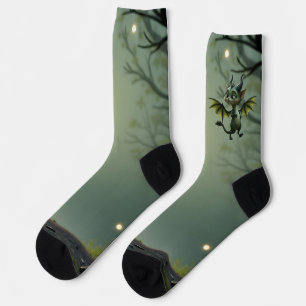 Wo Mondstrahlen tanzen, erwacht kleine Schelmerei. Socken