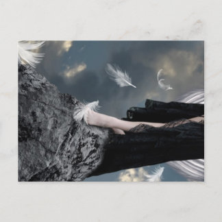 Wo nur Engel Wander Postkarte