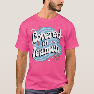 Wo Peinlich Lustig Unangemessen Bedeckt In Meer T-Shirt