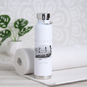 Wo Ruhe auf Fang trifft Trinkflasche