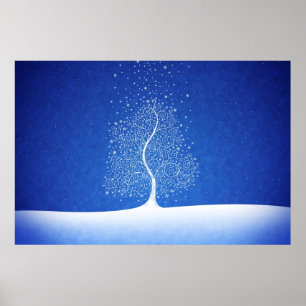 Wo Schneeflocken geboren sind Poster