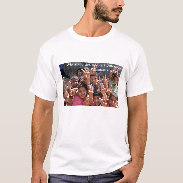 Wo Sie T - Shirt leben (Vorderseite)