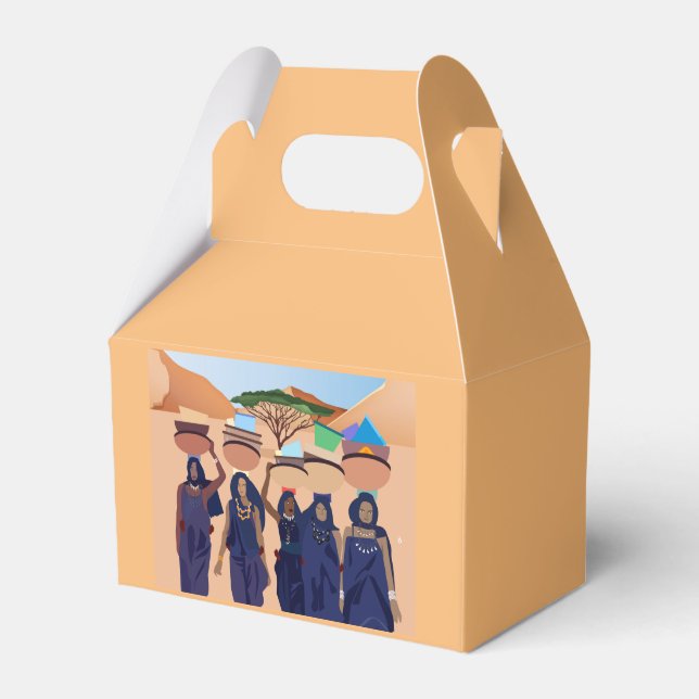 Wo sind die Babys? Geschenkschachtel (Vorderseite)