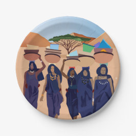 Wo sind die Babys? Pappteller