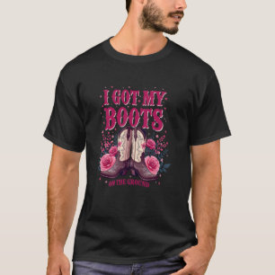 Wo sind diese Fans? Ich habe meine Stiefel auf dem T-Shirt