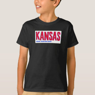 Wo Tradition klingt Kansas Aufkleber T-Shirt