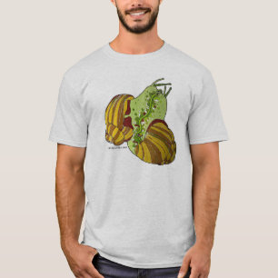 wo tun Sie, kommen Schnecken von T-Shirt