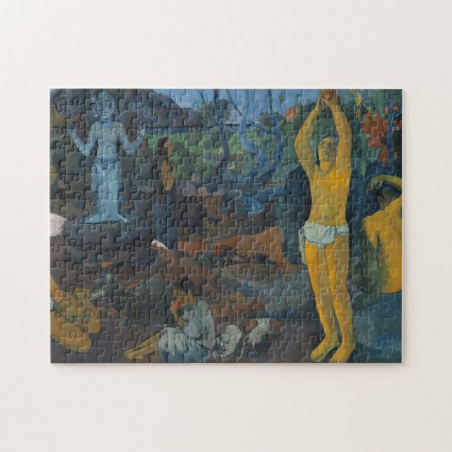 "Wo tun Sie, kommen wir von?" - Paul Gauguin (Horizontal)