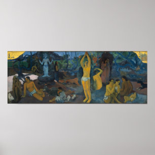 "Wo tun Sie, kommen wir von?" - Paul Gauguin-Druck Poster