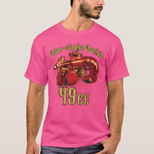Wo Two-Stroke Junkie 49Cc Motorräder T-Shirt