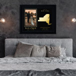 Wo unsere Reise in New York begann, war das Foto Foliendrucke<br><div class="desc">"Where Our Journey Began" Hochzeitskizze und Foto Keepsesdesign mit beweglichem Herzen bis zum Ort Ihrer Hochzeit oder anderen unvergesslichen Anlass. Um die Position des Herzens zu verschieben, klicken Sie einfach auf "Personalisieren" und dann auf "Anpassen" und ziehen Sie das Herz an den Ort Ihrer Wahl. Weitere Staaten in unserem Shop...</div>