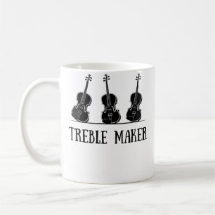 Wo Violin Diskantmacher Violinist Orchester Kaffeetasse
