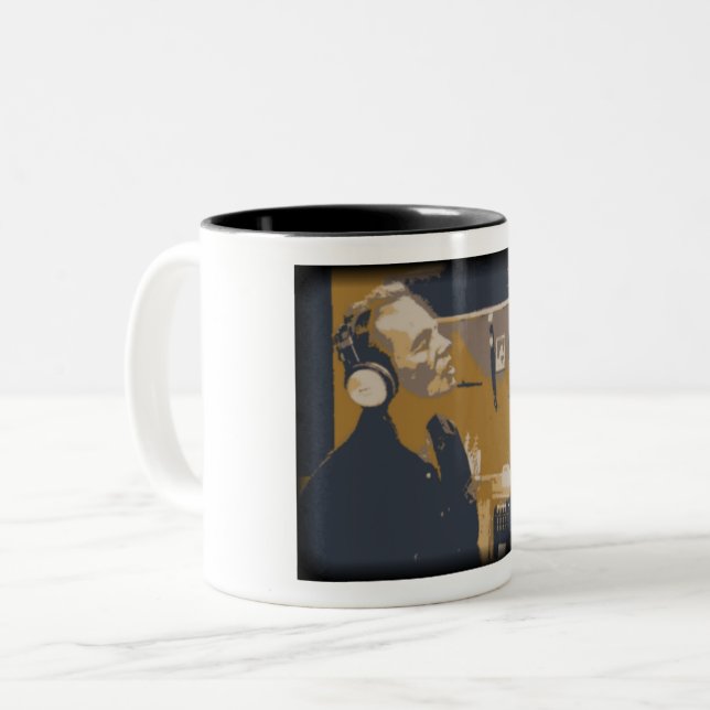 Wo war ich Kaffee-Tassen-Stil B Zweifarbige Tasse (Vorderseite Links)
