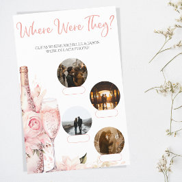 Wo waren sie Brautparty Party Pink