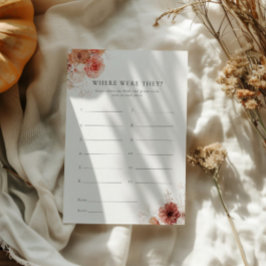 Wo waren sie hinuntergefallen, das Brautparty der  Einladung