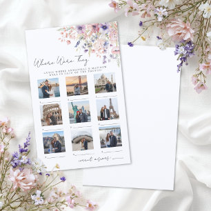 Wo waren sie Spiel Wildblumen-Brautparty