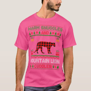 Wo warme Schnecken und Mountain Lion Cuddles Ugly T-Shirt