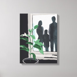 Wo wir wuchsen I – Familie und Wachstum Leinwanddruck
