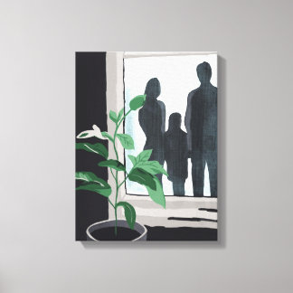 Wo wir wuchsen I – Familie und Wachstum Leinwanddruck