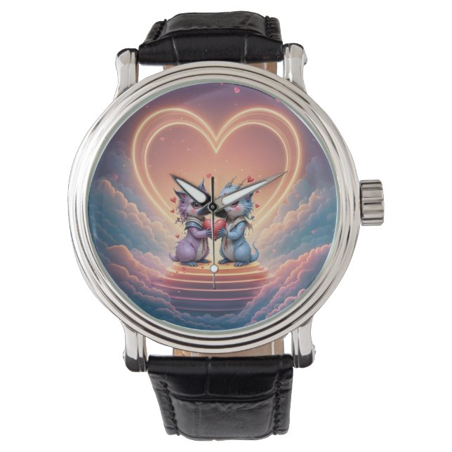 Wo zwei Seelen für immer wählen  Armbanduhr (Vorderseite)