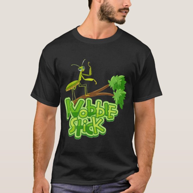 wobble stick T-Shirt (Vorderseite)