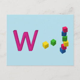 Wobly Card Postkarte