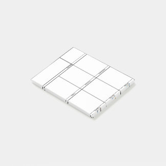 Woche auf einen Blick Post-it Klebezettel