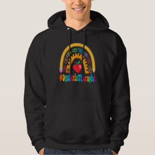 Woche der Dyslexie Therapeutin zurück zum Schoo Hoodie