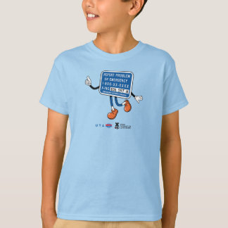 Woche der Eisenbahnsicherheit Notfallkontakt T-Shirt