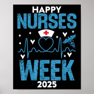 Woche der Krankenpflege - Glückliche nationale Kra Poster