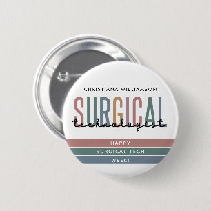 Woche der personalisierten Chirurgie oder Technik Button