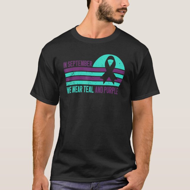 Woche der Suizidprävention Im September tragen wir T-Shirt (Vorderseite)