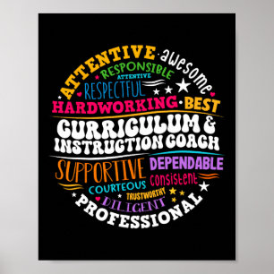 Woche der Wertschätzung für Curriculum- und Instru Poster