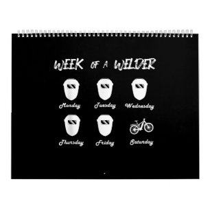 Woche eines Fahrradschwärmers Kalender