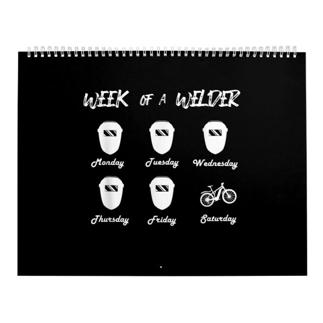 Woche eines Fahrradschwärmers Kalender (Titelbild)