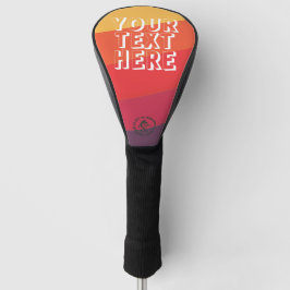 Wochenend Geld Spiel Scramble Retro Sonnenuntergan Golf Headcover