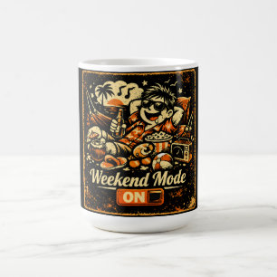 Wochenend-Modus AN – Relax Chill Humor Lifestyle Kaffeetasse