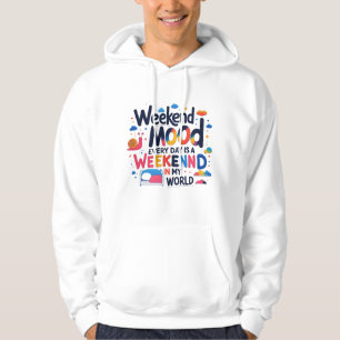 Wochenend-Stimmung – Lazy Vibes & Cozy Days Hoodie