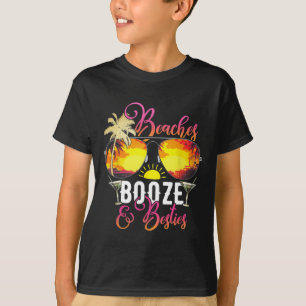 Wochenendausflug Freunde Strände Booze und Besties T-Shirt