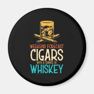 Wochenendautos mit Whiskey-Chance Magnet