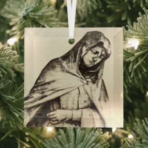 WOCHENENDE MARIA-Glassornament Ornament Aus Glas