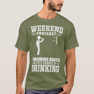 Wochenende Prognose schwindende dunkle Chance trin T-Shirt