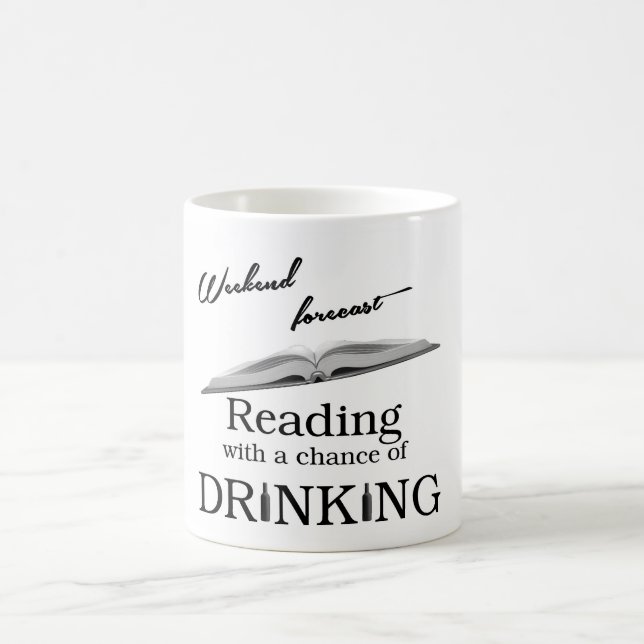 Wochenende prognostiziert: Ablesen…. Kaffeetasse (Mittel)