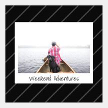 Wochenende wagt schwarzen Streifen Instagram Post