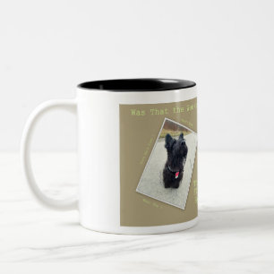 Wochenende ... Welches Wochenende? Zweifarbige Tasse