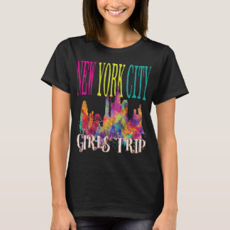 Wochenenden-Flucht-Frauen der New- York T-Shirt