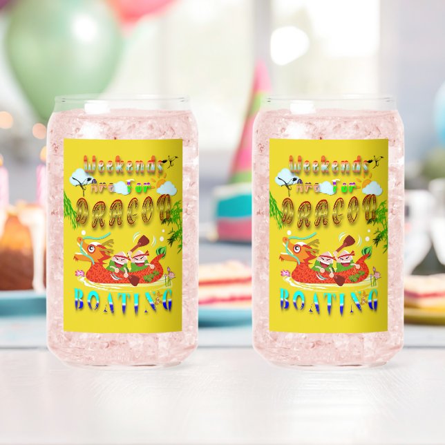 Wochenenden für Drachenboote Dosenglas (Insitu (Geburtstag))