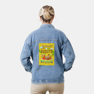 Wochenenden für Drachenboote Jeansjacke