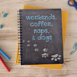Wochenenden Nickerchen und Hunde - Hunde länger Planer<br><div class="desc">Wochenenden ,  Kaffee ,  Nickerchen & Hunde Hunde Weisheitszitate - Inspiration Planer</div>