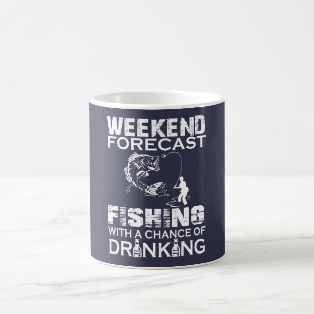 WOCHENENDEN-PROGNOSEN-FISCHEN KAFFEETASSE (Mittel)